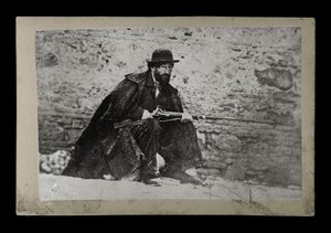 BRIGAND Porträtt av Francesco Fasanella känd som Tinna 1860 av . .