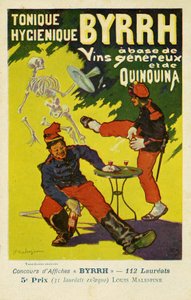 Byrrh Tonique Hygenique kontra absint, c 1903 av Frederick (attr. to) Barnard