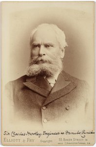 Charles A Hartley, brittisk ingenjör av Frederick (attr. to) Barnard