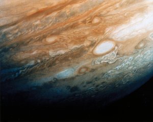Närbild av Jupiters molnmönster av Ferdinand Georg Waldmuller