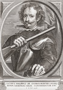 Diego Mexía Felipez de Guzmán och Dávila. Porträtt. av . .