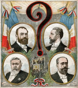 Val presidentielle de 1906. Presidentval 1906. av Ferdinand Georg Waldmuller