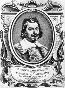 Evangelista Torricelli, italiensk fysiker av Ferdinand Georg Waldmuller