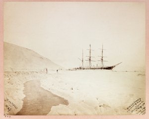 Arktisk expedition (1875-1876) av kapten George Nares (1831-1915): H av Frederick (attr. to) Barnard