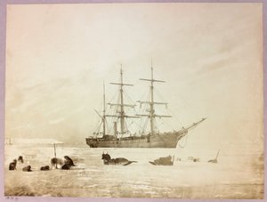Arktisk expedition (1875-1876) av kapten George Nares (1831-1915): H av Frederick (attr. to) Barnard