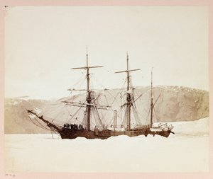 Arktisk expedition (1875-1876) av kapten George Nares (1831-1915): H av Frederick (attr. to) Barnard