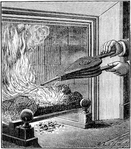 Fire in a Chimney: A Bellows Farms the Flame av . .