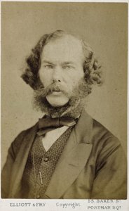 George Henry Lewes, engelsk författare och filosof, ca 1865-1878 av Ferdinand Georg Waldmuller