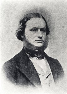 Gustav Kirchhoff, tysk fysiker, ca 1860-talet av Frederick (attr. to) Barnard