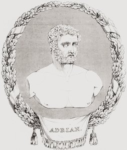 Hadrianus, Publius Aelius Trajanus Hadrianus Augustus (76 138), romersk kejsare, från 
