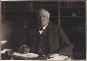 Henry Roscoe, engelsk kemist, c 1914 av Ferdinand Georg Waldmuller