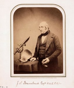 James Scott Bowerbank, brittisk geolog av Ferdinand Georg Waldmuller