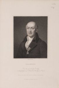 Jean Baptiste Joseph Delambre, fransk astronom, ca 1810-talet av Frederick (attr. to) Barnard