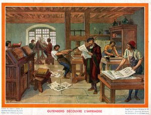 Johannes Gutenberg. av John Pardon