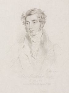John Braithwaite, brittisk ingenjör, ca 1830 av Frederick (attr. to) Barnard