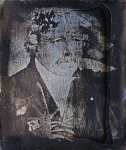 Louis Jacques Mande Daguerre, fransk fotografisk pionjär, ca 1840-talet av Frederick (attr. to) Barnard