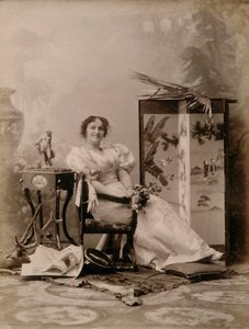 Lyrical thater skådespelerska - Teater skådespelerska av Henry Charles Fehr