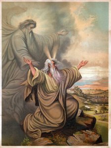 Moses, cirka 1900 (gravyr) av . .