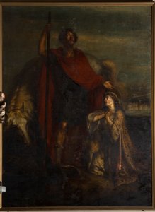 Församlingskyrka (Saint George Parish Church). Interiör. av . .
