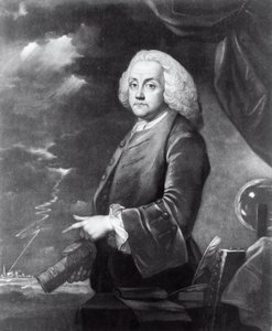Porträtt av Benjamin Franklin (1706-1790) av Georg Carl Heinrich Dollmann