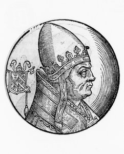 Porträtt av Honorius II (Lamberto Scannabecchi av William Walcutt