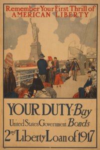 Kom ihåg din första Thrill of American Liberty Your Duty, Köp amerikanska statsobligationer, 2nd Liberty Loan of 1917 av . .