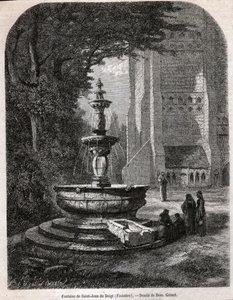 Saint John of the Finger, cirka 1850 (gravyr) av . .