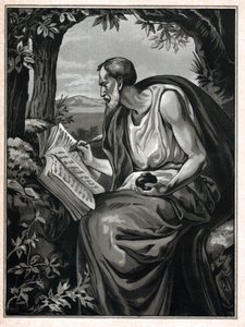 Saint Matthew, cirka 1900 (gravyr) av . .