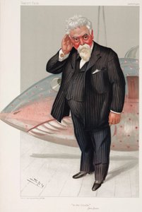 Sir Hiram Maxim, amerikansk bor, brittisk ingenjör och uppfinnare