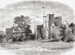 Det stora tornet, Ludlow Castle av . .