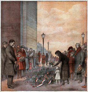 Den okände soldatens grav i Paris. Okänd soldatgrav i Paris. av John Pardon
