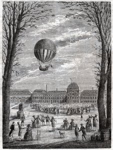 Fyll ballongen. ballongflygning. av Frederick (attr. to) Barnard