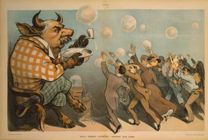 Wall Street bubblor, alltid samma av . .