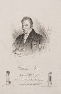 William Martin, engelsk poet och fysiker, ca 1820-talet