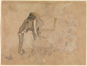 Hashim. Elefant och ryttare. ca. 1640 Metropolitan Museum of Art, New York