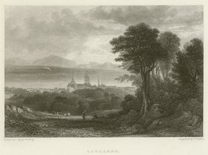 Lausanne av after A.V. Copley Fielding