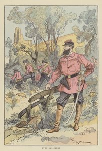 Med Garibaldi av after Albert Robida