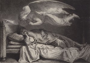 Drömmen om Josef av after Albert Robida