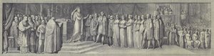 Kröning av Napoleon till kung av Italien i Milanos katedral, 23 maj 1805