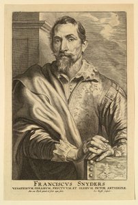 Porträtt av Frans Snyders, från Icons of Princes of Men