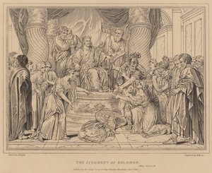Salomos dom, 1 Kungl av after Antoine Coypel