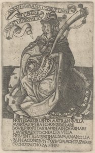 Delphian Sibyl av after Baccio Baldini