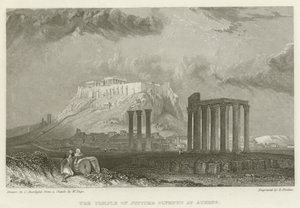 Jupiter Olympus tempel i Aten