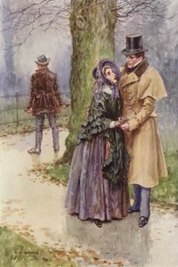 Illustration för Martin Chuzzlewit av after Charles Edmund Brock