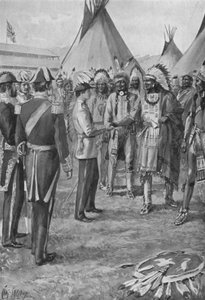 The Red Mans Welcome, Prince of Wales i Kanada, 1860