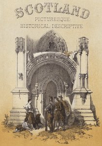 Ingång till Roslin Chapel (chromolitho)