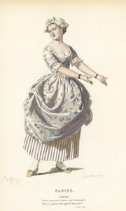 Nanine av after Edmond A.F. Geffroy