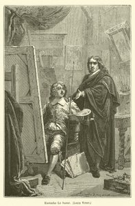 Eustache LeSueur, Louis Vitet av after Emile Antoine Bayard