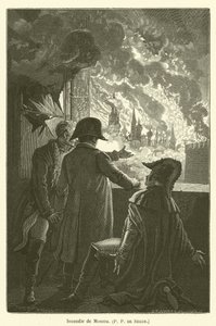 Moskvabrand, P P av Segur av after Emile Antoine Bayard