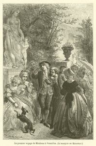 Mirabeaus första resa till Versailles, The Marquis de Mirabeau av after Emile Antoine Bayard